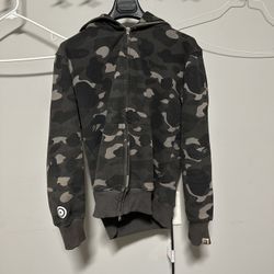 Bape Hoodie Sz Large 