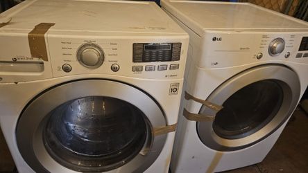 LG Front Load Washer and Dryer Set