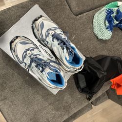 Runner 2.0 Sneakers White Blue, 46 (13)