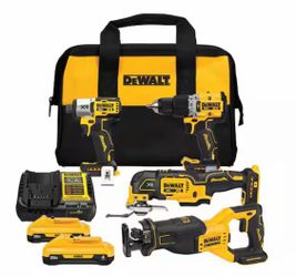 Kit DEWALT Hammer drill impact drill multitool Saw Saw XR 20V battery charger