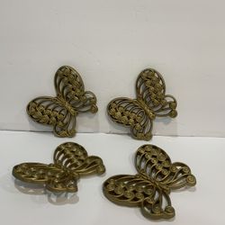 Vintage 1977 Butterflies Wall Decoration 
