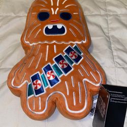 DISNEY/STAR WARS Chewbacca GINGERBREAD PLUSH *SCENTED* NWT