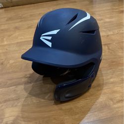 Blue Helmet: Easton Elite X Jr Baseball/Softball Batting Helmet Blue/white 6 1/2- 7 1/8