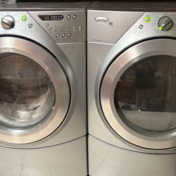 Whirlpool washer and gas dryer