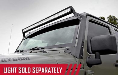 2007 - 2017 Jeep Wrangler Brackets For Led Bar 50 " 