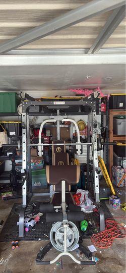 Marcy Home Gym Smith Machine with Bench