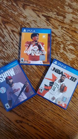 Ps4 Sport Games and Destiny $45 For All