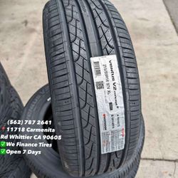 215/55R16 Hankook V2 Set of Tires Installed and Balanced Set de Llantas Nuevas Instaladas y Balanceadas