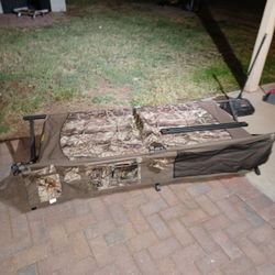 Cabelas Zonz Camp Cot with Organizer (Used once)