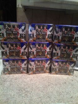 2025 panini Select women's NBA mega box's x9 sealed box's