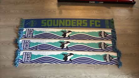 Seattle sounders scarfs new