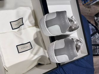 Gucci Men's Ace Interlocking G Low-Top Sneakers