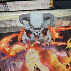 2021 Numskull Doom Eternal BARON OF HELL Large Vinyl Figure Loose Bethesda