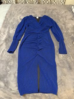 New Blue Dress, Medium Size