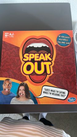 Speak out board game