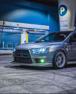 6000k Glacier White LED Headlight And 3000k Jdm Yellow LEDs Fog Lights