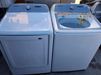 Samsung washer gas dryer set