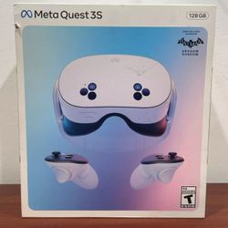 Meta quest 3S 128gb Batman Arkham shadow included floor model
