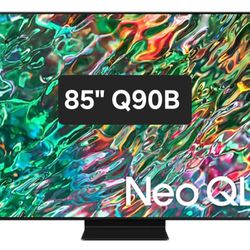 SAMSUNG 85" INCH NEO QLED 4K SMART TV Q90C ACCESSORIES INCLUDED 