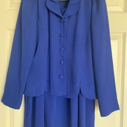 Women’s Suit Dress Size 14 Blue