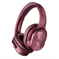ZIHNIC Active Noise Cancelling Headphones Red