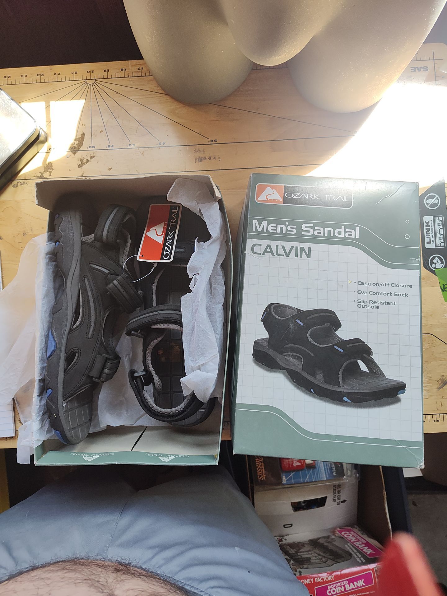 Size mens 13 Ozark Calvin sandals