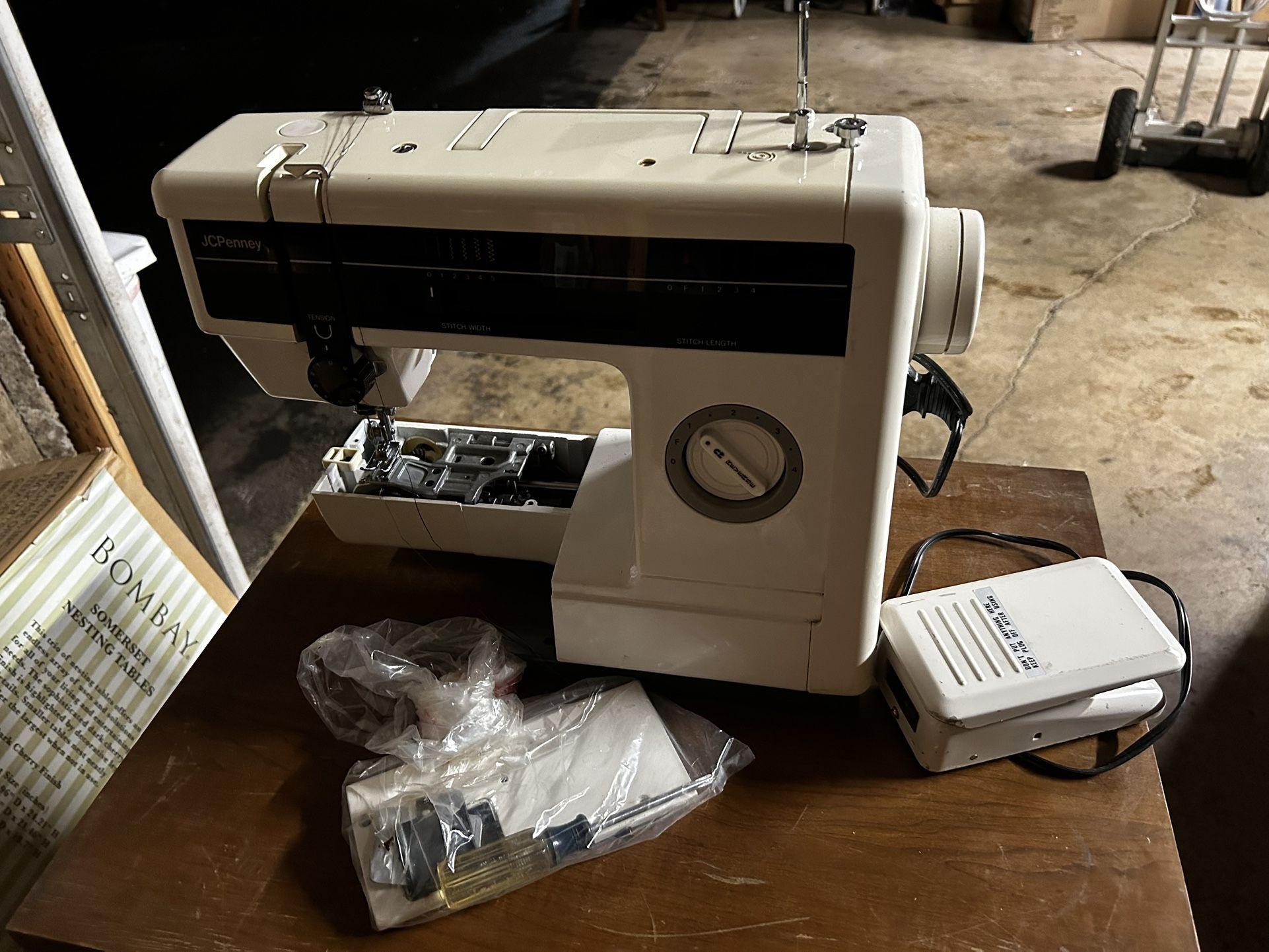 Vintage JC Stretch, Stitch, Sewing Machine