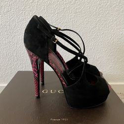 Gucci Platform High Heels Size 37 