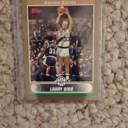 Topps Larry Bird Basketball Card