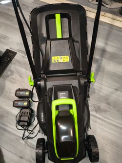 Steelite 20V Cordless Lawn Mower with Batteries