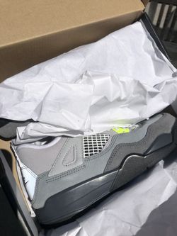 Air Jordan 4 Wolf Grey Sz 2y 