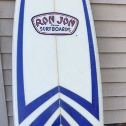 Ron Jon Custom Short Board With Travel Bag