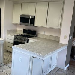 Used solid oak kitchen cabinets for sale