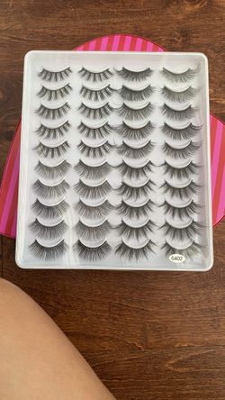 20 Pairs Eyelashes