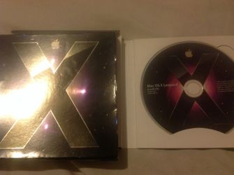 Mac os x leoard 10.5 install disc