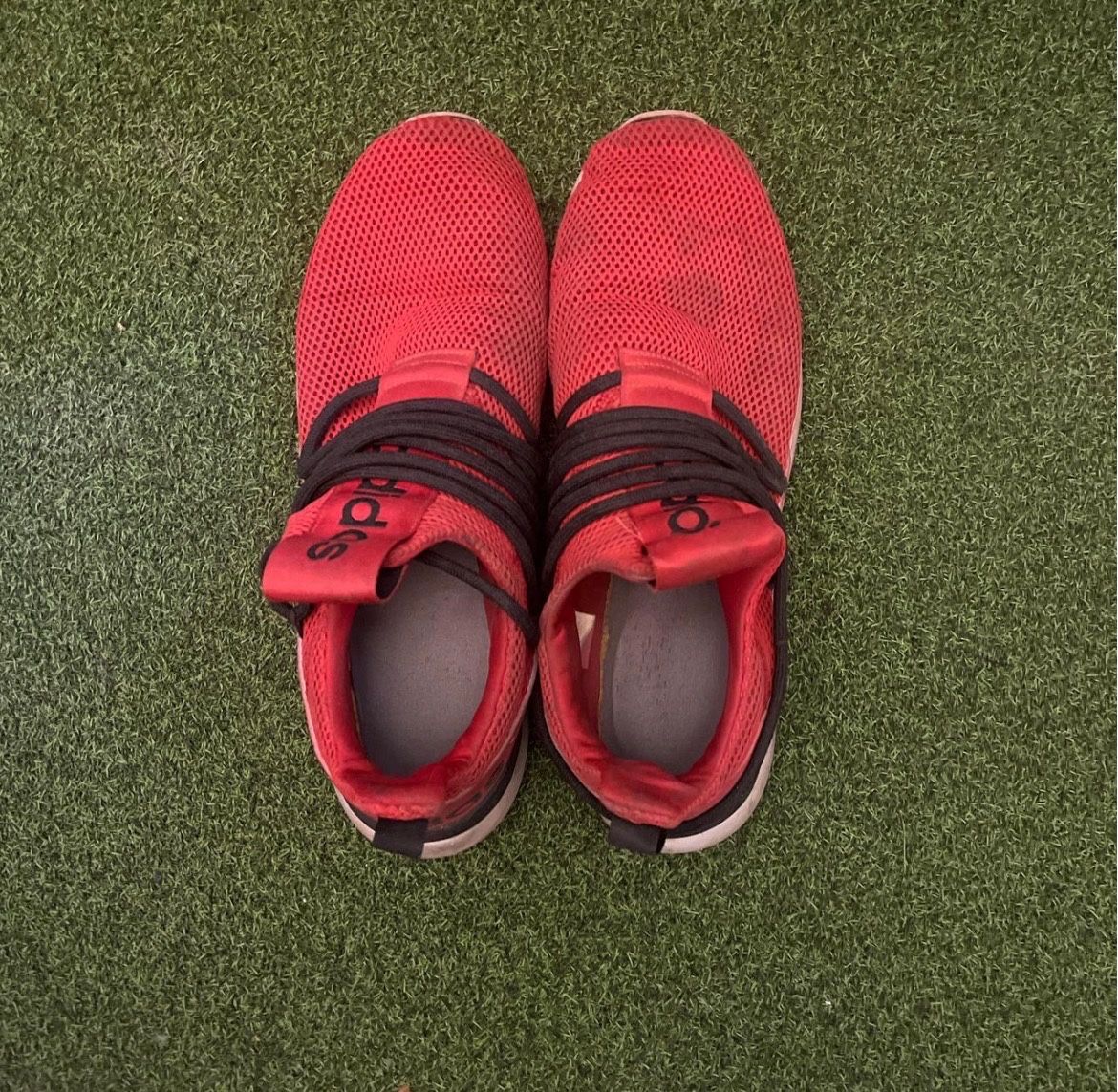 Red Adidas Orginal Trainers