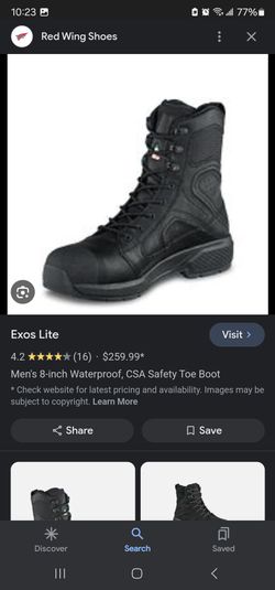 Brand New Red Wing Steel Toe Boots - Size 8.5