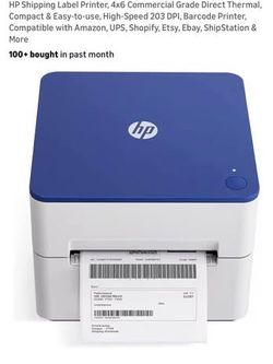 HP label printer