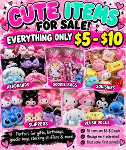 5.00 start✨🎀 CUTE ITEMS FOR SALE! 🎀✨