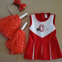 Toddler Girls Ohio State Outfit Sz 4 Comes With All Shown