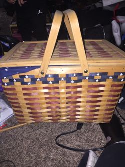 Large picnic basket