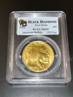 2014 MS69 $50 Gold Buffalo