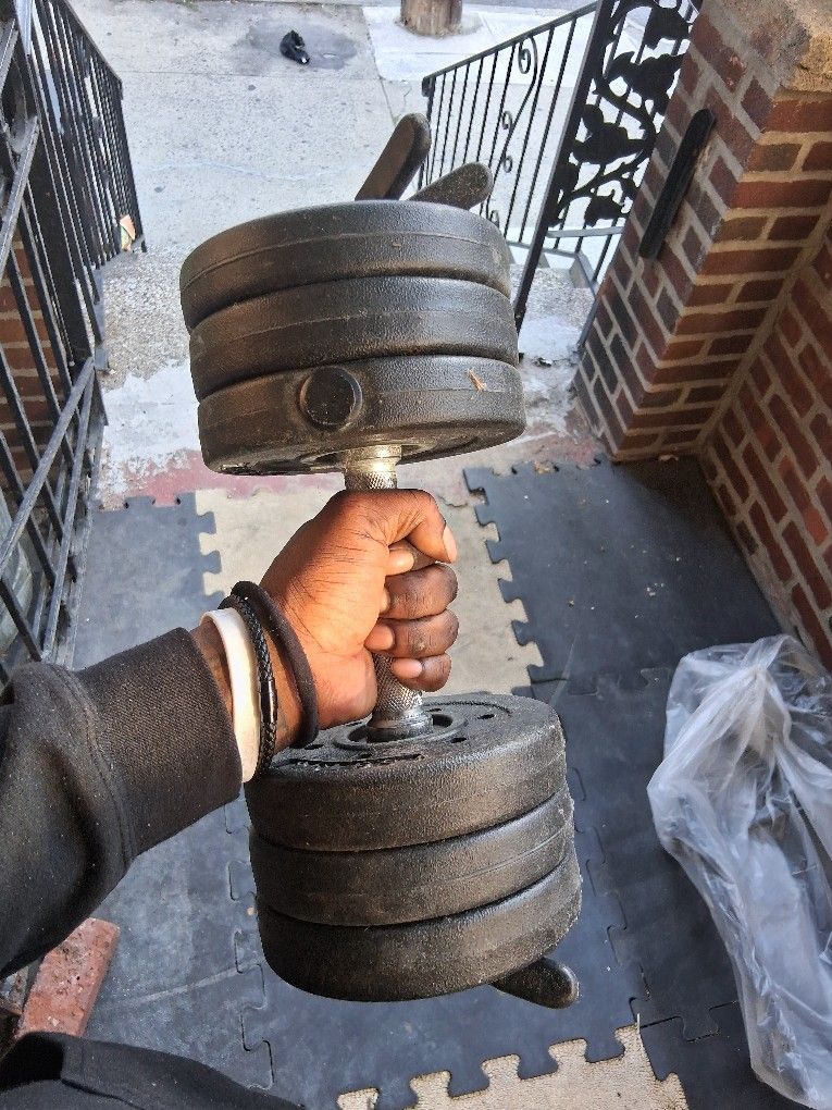 7.5 Plates On A Dumbell ( 6 )