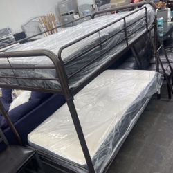 Bunk Bed W/ Mattress 