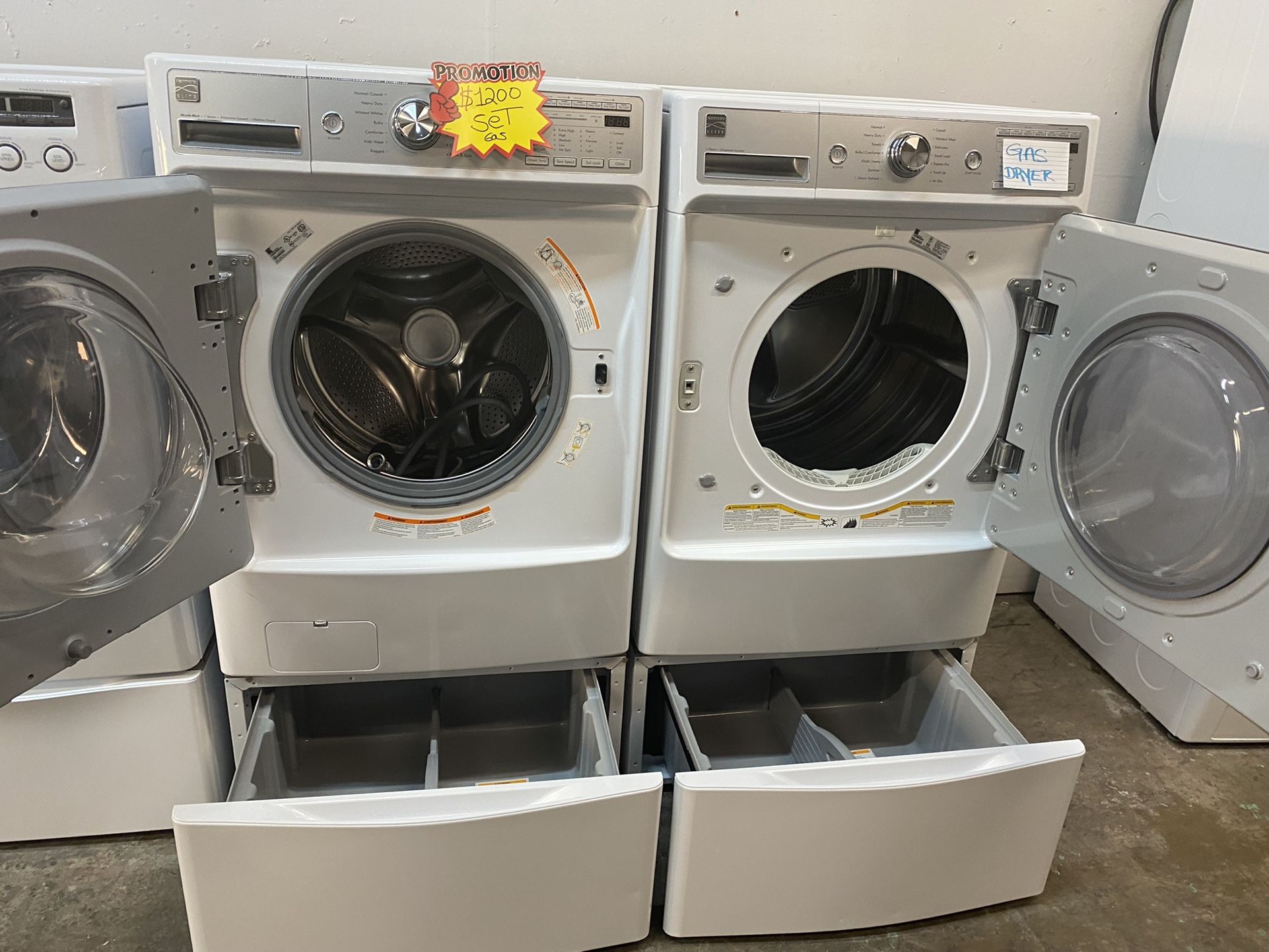 KENMORE ELITE SET ULTRA CAPACITY
