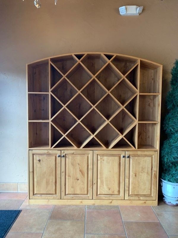 2 Custom Wine Racks/Cabinets