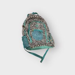 Double Dutch Club CANDY COATED LEOPARD BLACK AND WHITE Backpack