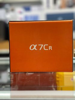 Sony Camera A7C R  Brand New