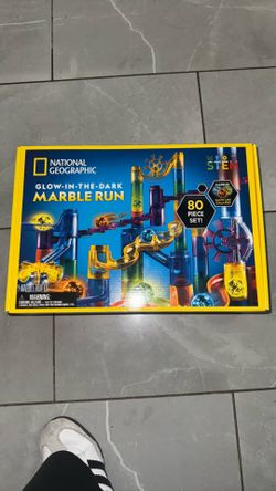 national geographic glow in the dark marble run