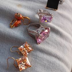 Miscellaneous Jewelry. Some Silver 